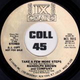 Randolph Brown And Company – Take A Few More Steps STEREO b/w MONO Version – IX Chains DJ 7″
