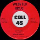 Sonya Spence – Jet Plane b/w Version – Webster Bros JA 7″