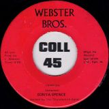 Sonya Spence – Jet Plane b/w Version – Webster Bros JA 7″