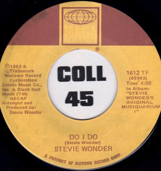 Stevie Wonder - Do I Do b/w Rocket Love - Tamla 7"