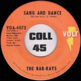 The Bar-Kays – Son Of Shaft b/w Sang And Dance – Volt 7″