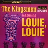 The Kingsmen – The Kingsmen In Person Featuring Louie, Louie – Wand LP