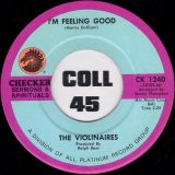 The Violinaires – I’m Feeling Good b/w A Simple Prayer – Checker 7″