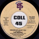 Tom Browne – Funkin’ For Jamaica (N.Y.) b/w Dreams Of Lovin’ You – Arista Grp 7″