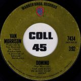 Van Morrison – Domino b/w Sweet Jannie – Warner Bros. Records 7″
