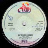 Barry White – Let The Music Play b/w Instrumental – 20th Century UK 7″