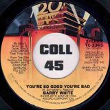 Barry White – Oh What A Night For Dancing b/w You’re So Good You’re Bad – 20th Century 7″