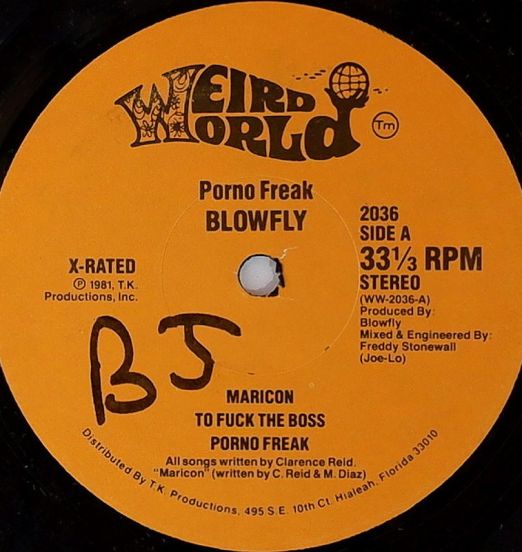Blowfly-PornoFreakLABEL