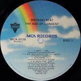 Bronski Beat – The Age Of Consent – MCA LP