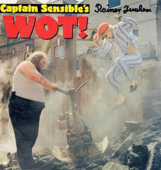 Captain Sensible - WOT! b/w Strawberry Dross - A&M NL 7"