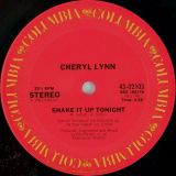 Cheryl Lynn – Shake It Up Tonight b/w Baby – Columbia 12″