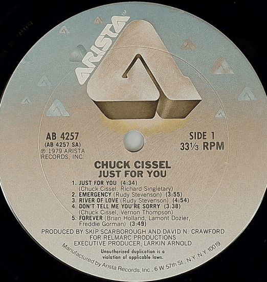 ChuckCissel-JustForYouLABEL