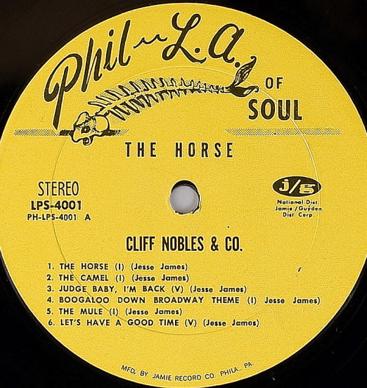 CliffNobles-TheHorseLABEL