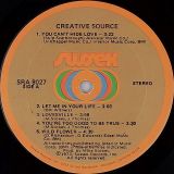 Creative Source – Creative Source – Sussex LP