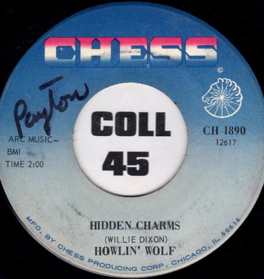 Howlin' Wolf - Hidden Charms b/w Tail Dragger - Chess 7"