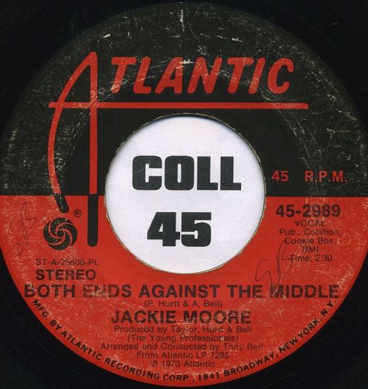 Jackie Moore - Both Ends Against The Middle b/w Clean Up Your Own Yard - Atlantic 7"