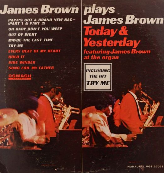 James Brown - Plays Today & Yesterday At The Organ - Smash LP