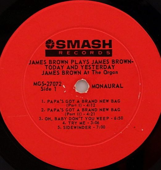 JamesBrown-PlaysJamesBrownTodayAndYesterdayLABEL