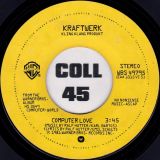Kraftwerk – Computer Love b/w Numbers – WB 7″