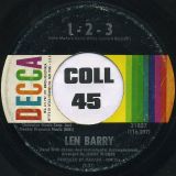 Len Barry – 1-2-3 b/w Bullseye – Decca 7″