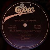 Michael Jackson – Billie Jean (Long Version) b/w Instrumental – Epic 12″