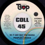 Peoples Choice – Do It Any Way You Wanna b/w The Big Hurt – TSOP 7″