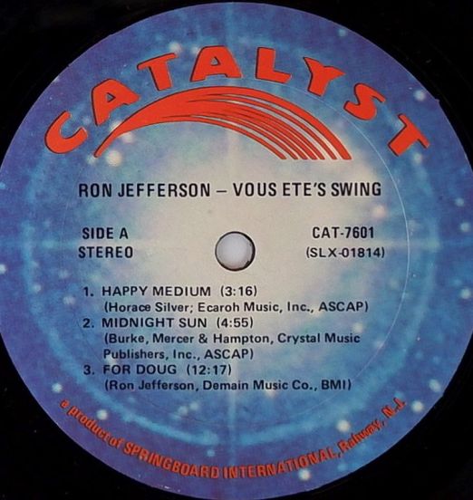 RonJefferson-VousEtesSwingLABEL