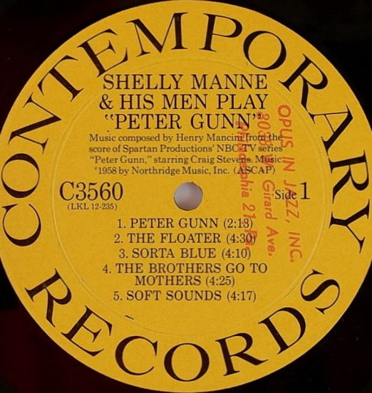 ShellyManne-PlayPeterGunnLABEL