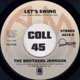 The Brothers Johnson – Stomp! b/w Let’s Swing – A&M 7″