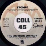 The Brothers Johnson – Stomp! b/w Let’s Swing – A&M 7″