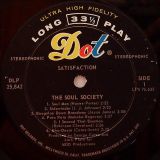 The Soul Society – Satisfaction From The Soul Society – Dot LP