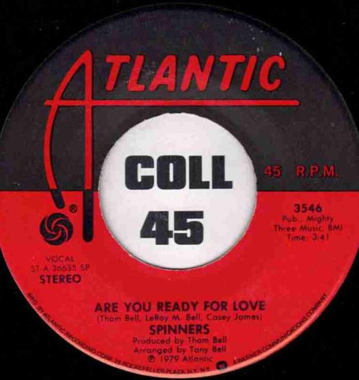 Spinners - Are You Ready For Love b/w Once You Fall In Love - Atlantic 7"