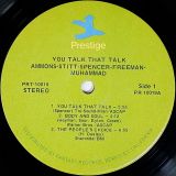 Ammons & Stitt – You Talk That Talk! – Prestige LP