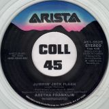 Aretha Franklin – Integrity b/w Jumpin’ Jack Flash – Arista 7″ Clear Vinyl