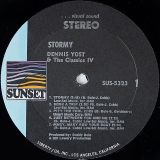 Dennis Yost & The Classics IV – Stormy – Sunset LP
