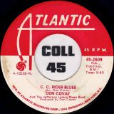 Don Covay And The Jefferson Lemon Blues Band – Sweet Pea b/w C. C. Rider Blues – Atlantic 7″