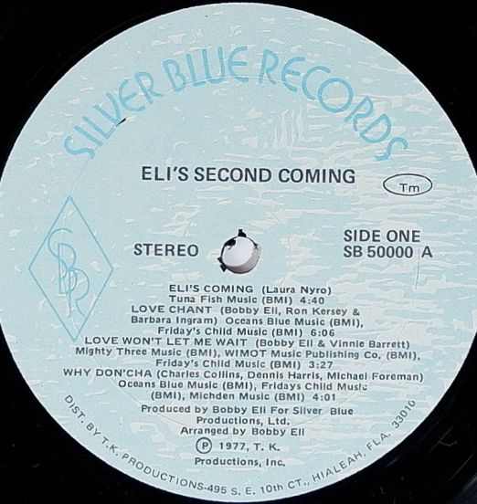 ElisSecondComing-ElisSecondComingLABEL