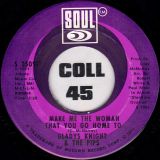 Gladys Knight & The Pips – It’s All Over But The Shoutin’ b/w Make Me The Woman That You Go Home To – Soul 7″