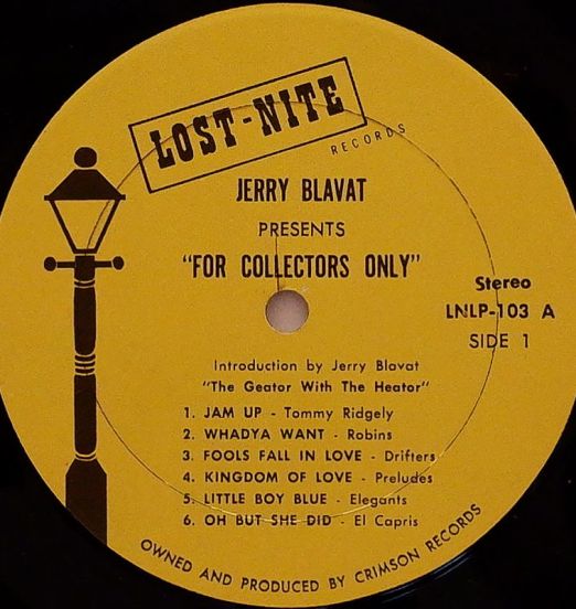 JerryBlavat-ForCollectorsOnlyLABEL