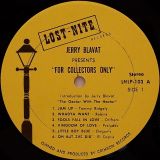 VA – Jerry Blavat Presents “For Collectors Only” – Lost Nite LP