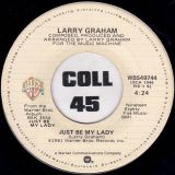 Larry Graham – Just Be My Lady b/w Feels Like Love – Warner Bros. 7″