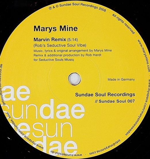 Marys Mine - Marvin Remix - Sundae Soul GER 12"