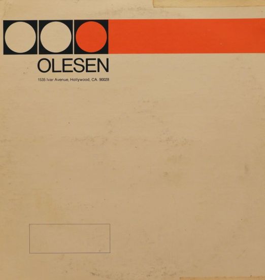 Olesen - Sound Effects Record - Olesen LP