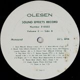 Olesen – Sound Effects Record – Olesen LP