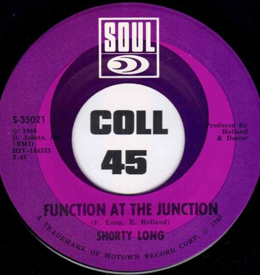 Shorty Long - Function At The Junction b/w Call On Me - Soul 7"