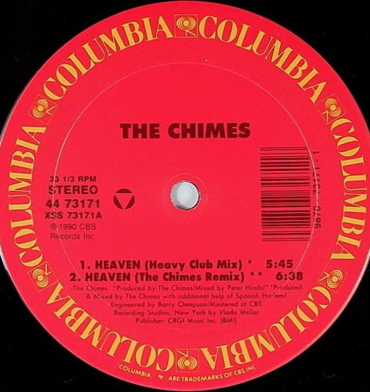 TheChimes-HeavenLABELColumbia
