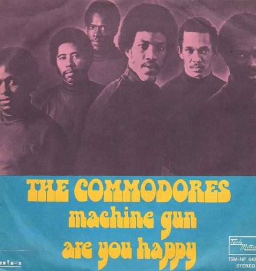 The Commodores - Machine Gun b/w Are You Happy - Tamla Motown IT 7"