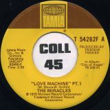 The Miracles – Love Machine Pt. 1 b/w Pt. 2 – Tamla 7″