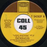 The Miracles – Love Machine Pt. 1 b/w Pt. 2 – Tamla 7″