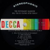 The Peppermint Rainbow – Will You Be Staying After Sunday – Decca LP